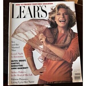 November 1990 LEAR'S MAGAZINE -For The Time Of Your Life- Finance Kids Education